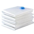 thumbnail image 1 of Bolsas de almacenamiento al vacío Premium con bomba manual para uso en viajes bolsas de compresión selladoras al vacío para edredones, mantas, paquete de 5, 1 of 5
