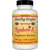 Healthy Origins Triple Strength Razberi-K Raspberry Ketones 300mg Capsules, 180 Ct