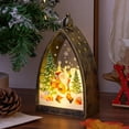 thumbnail image 5 of Taicans Christmas Mini LED Lanterns with Santa Snowman Reindeer,Hanging Lanterns for Tree Home Decor,Christmas Night Lights for Outdoor and Indoor,3.7in, 5 of 6