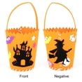 thumbnail image 2 of Halloween Bag Bag Eva Candy Bag Diy Lindo Bolso De Calabaza Sprooky Funny Bag Craft Juguetes Festival Suministros De Decoración,4 Pcs sonducket HA047125-03, 2 of 6
