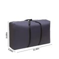 thumbnail image 3 of Tgbvmt Large 100L Clothes Storage Bags Foldable Zipper Storage Bag for Clothes Blankets Quilts and Christmas Tree Holiday Decorations with Reinforced Handles for Easy Transport and Space Saving, 3 of 9