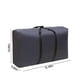 thumbnail image 3 of Bolsa grande plegable de 100 l para guardar ropa con cremallera | Bolsa impermeable para árboles de Navidad artificiales | Asas reforzadas | Lona 600D, 3 of 6