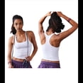 thumbnail image 3 of Camisetas de Tirantes para Mujer, Sin Mangas, con Cuello Cuadrado, Sin Costuras, Espalda Cruzada, para Gimnasio, Yoga y Deportes. M, 3 of 7