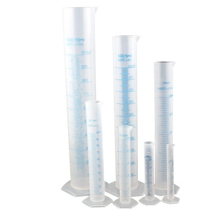 Set 10-1000ml Laboratory Solution Liquid Measurement Graduated Cylinder ...