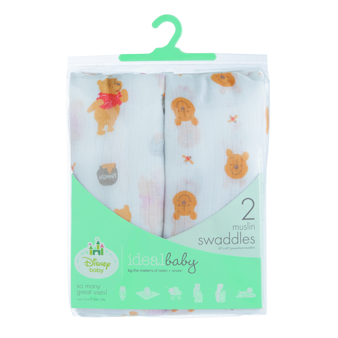 winnie the pooh muslin swaddle