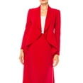 thumbnail image 6 of Women's Solid 2-Piece Blazer and Long Skirt Set ? Elegant and Professional, 6 of 8