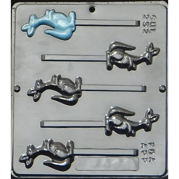 252 Kangaroo Lollipop Chocolate Candy Mold