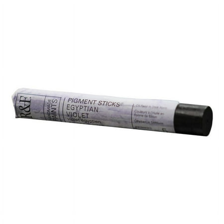 UPC: 0836943005938 | R&F Handmade Paints Pigment Stick  38ml  Egyptian Violet