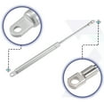 thumbnail image 6 of Unique Bargains 2 Pcs 12"65Ib/289N Silver Tone Lift Supports Struts Shocks Gas Spring Universal for RV Car Truck Boat, 6 of 6