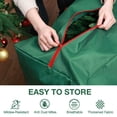 thumbnail image 3 of Ayieyill Christmas Tree Storage Bag, Moisture Christmas Tree Bag - for 9 FT Artificial Trees (Green), 3 of 5