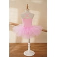 thumbnail image 7 of Alvivi Girls Sequined Camisole Ballet Tutu Dress Skirted Leotard Ballerina Glittering Dance wear Costumes, 7 of 7