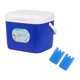 thumbnail image 5 of Nevera portátil clásica personal de 15 l para bebidas frías y calientes, ideal para hombres y mujeres. Parrilla. Azul, 5 of 8