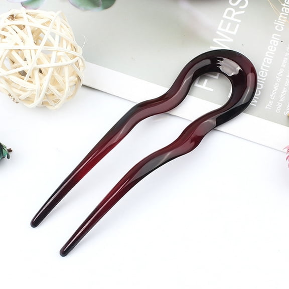 TUWAFE French Hair Pin, for Thick, Thin, Hair, U-Shaped, French Twist Hair Pin, Stick, Hair, Fork, Chignons, Hair, Pins, Styling, Accessories