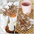 thumbnail image 4 of WRITWAA 3-Pack Decorative Artificial Golden Round Leaves for Crafts, Event Decorations, Party Props, Plastic Leaf Accents, 4 of 7