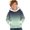 80# Mint Green, variant on Cute Hoodie Boys Gradient Long Sleeve Sweatshirt with Pocket Kids Loose Preppy Clothes for 3-13Y