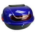 thumbnail image 4 of Universal Motorcycle Rear Top Box, Tail Trunk Boxfor Scooter Luggage Top Lock Storage Carrier Case Helmet Luggage with Universal Mounting Hardware for Scooter, 4 of 7