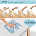 thumbnail image 3 of Yayeee 6 Pack Kitchen Dish Cloths Set for Washing Soft Drying Absorbent Microfiber Towels, Cartoon Easter Bunnies, 3 of 9