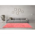 thumbnail image 3 of Ahgly Company Indoor Rectangle Abstract Red Modern Area Rugs, 7' x 10', 3 of 4