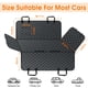 thumbnail image 2 of Funda Impermeable para Asiento Trasero de Perro NECKORY - Talla L, Negra, 2 of 7