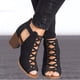thumbnail image 2 of Amzcrzy Zapatos de mujer,Zapatos de mujer,Zapatillas de mujer, Sandalias de tacón alto transpirables y sin cordones para mujer Sandalias Mujer Zapatillas De Casa, 2 of 4