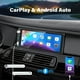 thumbnail image 2 of Estéreo de coche LSLYA Single Din con Apple CarPlay Android Auto, 2 of 6