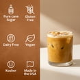 thumbnail image 4 of Syruvia Salted Cookie Butter Pure Cane Syrup 25.4 fl Oz With Pump, 4 of 6