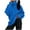 Blue, variant on Lindreshi Sweater for Women Clearance Women's Sweater Fashion Color High Neck Knit Pullover Sweater Large Round Neck Knit