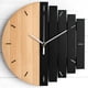 thumbnail image 2 of 12 '' Reloj de pared silencios de estar Decoración negro Zulema reloj de pared de la sala, 2 of 7