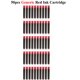 thumbnail image 3 of Juego de 50 cartuchos de tinta para pluma estilográfica, color negro, azul y rojo, 50 cartuchos de tinta de recarga, diámetro de orificio de 3,4 mm, alta calidad, 3 of 5