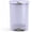 Lilac, variant on 50 Liter / 13 Gallon Hybrid Semi-Round Kitchen Step Trash Can with Secure Slide Lock, Hunter Plastic