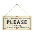thumbnail image 1 of Creative Welcome Letter Plaque Holiday Decoration Pendant Home Decoration, 1 of 6