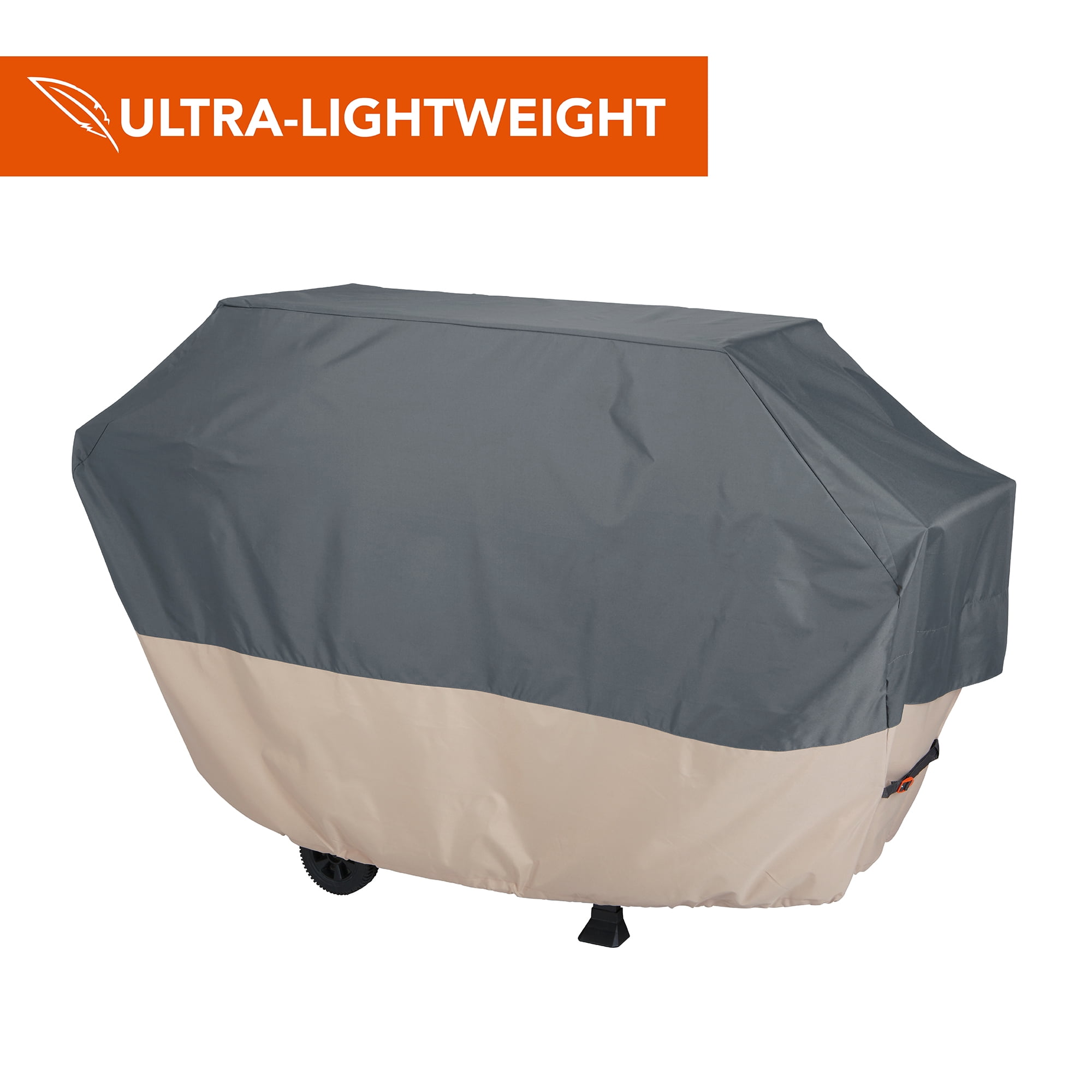 Modern Leisure Renaissance 73 in. Patio Grill Cover, 73"L x 25"W x 44.5"H, Gray