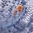 thumbnail image 4 of BalsaCircle 54" x 4 yards Dusty Blue Payette Sequins Mesh Fabric Roll Party Wedding Crafts Decoration, 4 of 8
