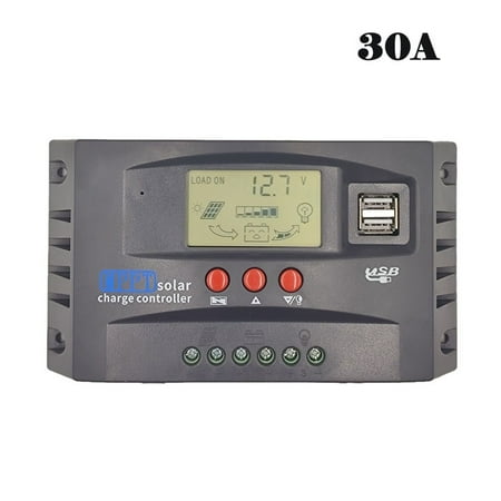 

MPPT 30-100A Solar Panel Regulator Battery Charge Controller 12V/24V LCD