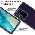 thumbnail image 4 of Starshop Galaxy S22 Ultra case, With Tempered Glass Protector, Shockproof Protection Rugged Hybrid Drop Belt Clip Cover Blue, 4 of 5
