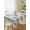 LightBlue, variant on Blue Beige Table Cloth, Modern Abstract Gradient Vertical Stripes Waterproof Tablecloth for Rectangle Tables, Reusable Washable Fabric Table Cover for Restaurant Kitchen Dining Tables 60"x102"
