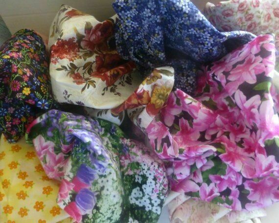 Designer fabric scraps fabric remnants fabric scraps