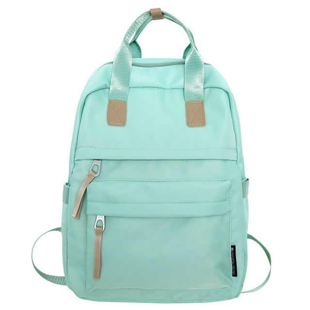 Sac à Dos Décontracté pour Femme en Nylon, Mode, Simple, pour Ordinateur Portable, Sac à Dos de Voyage Portable