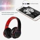 thumbnail image 3 of Auriculares Bluetooth Auriculares inalámbricos sobre la oreja con micrófono, auriculares inalámbricos estéreo plegables y livianos para viajes, trabajo, TV, PC, teléfono móvil, 3 of 3