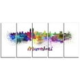 thumbnail image 1 of Design Art Mumbai Skyline Canvas Print, 1 of 3