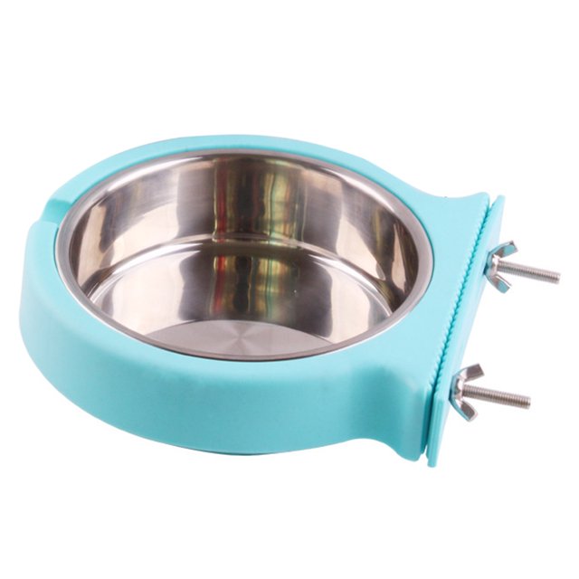 Opolski Stainless Steel Pet Bowl Dog Tableware Cat Feeder Hanging Drinking Container