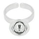 thumbnail image 5 of Cepillo de limpieza de esponja facial eléctrico Jadeshay Taza con anillo para tinta de tatuaje Acero inoxidable Plata 5PCS, 5 of 8