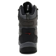 NORTIV 8 Mens Insulated Waterproof Construction Rubber Sole Winter Snow Ski Boots
