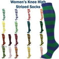 thumbnail image 2 of Spotlight Hosiery Brand Elite Quality Womens Stripe Wilma Wenda Waldo Knee Socks, 2 of 20
