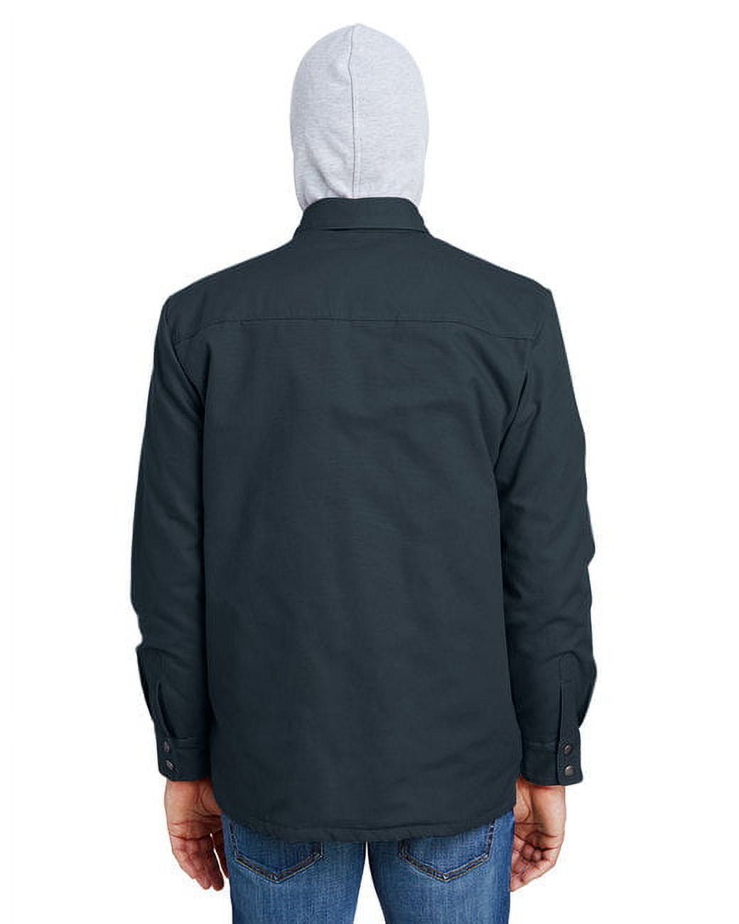 Dickies men's relaxed fit hooded quilted shirt jacket new arrivals