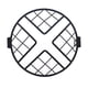 thumbnail image 2 of Rejilla de malla protectora para faros delanteros de motocicleta de 6,5" para carreras Malla X, 2 of 5