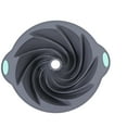 thumbnail image 1 of EeaseCA 1Pc Silicone Chiffon Cake Baking Tray Savarin Baking Tool (Light Grey), 1 of 7