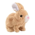thumbnail image 1 of Dsscvnef Bunny Toy Realistic Interactive Jumping Twitching Ears Handmade Soft Cuddly Pet Companion for Kids, 1 of 8