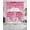 Pink, variant on Black Marble Swag Valances for Windows, Small Curtains Drapes, Vintage Abstract Grey Fluid Aesthetic Kitchen Window Curtains Over Sink Rod Pocket Window Treatment Valance for Bedroom/Bathroom 56"x36"