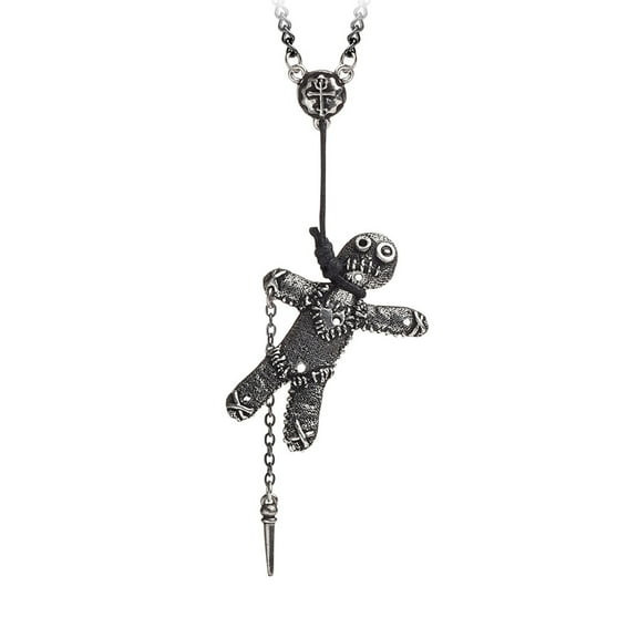 Alchemy Gothic Lightweight Fashion Voodoo Doll Pendant
